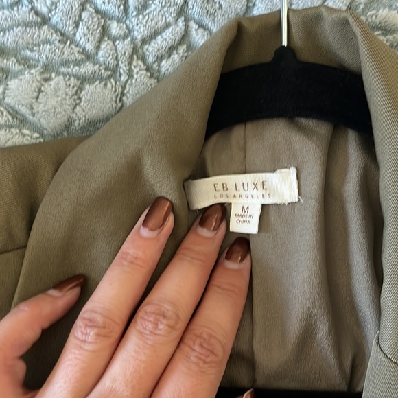 Army green blazer - Picture 3 of 3